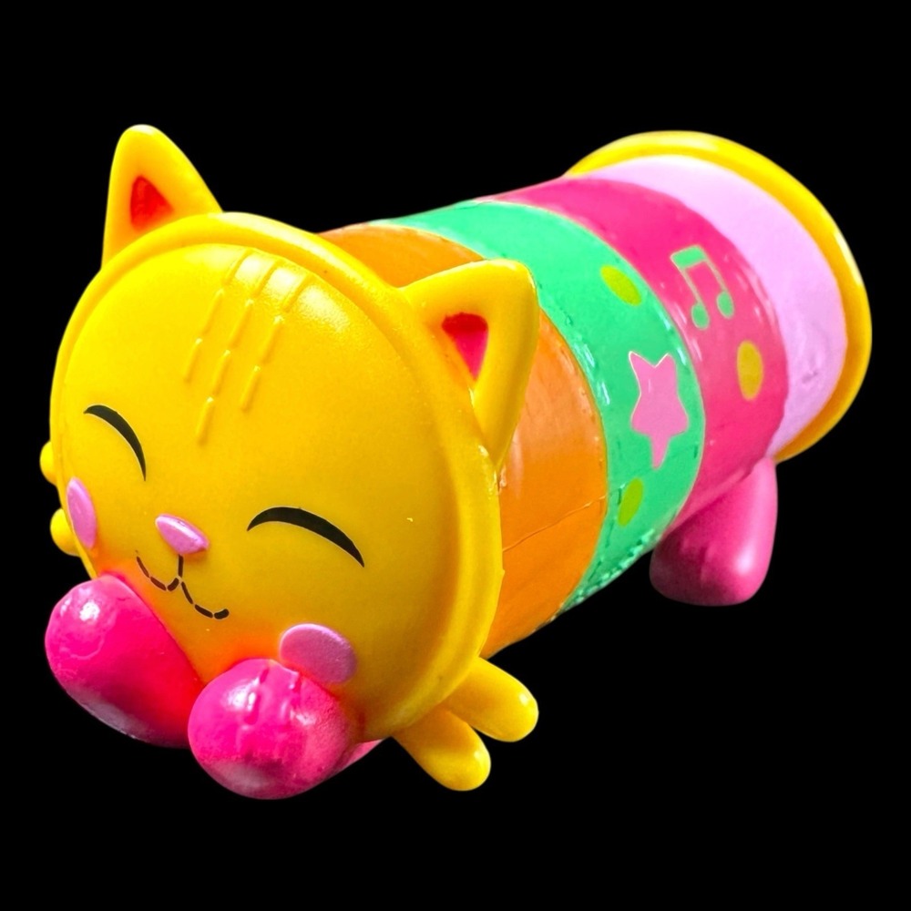 Gabby's‎ Purrfect Dollhouse Playset Pillow Cat Multicolor Striped 2" Figure